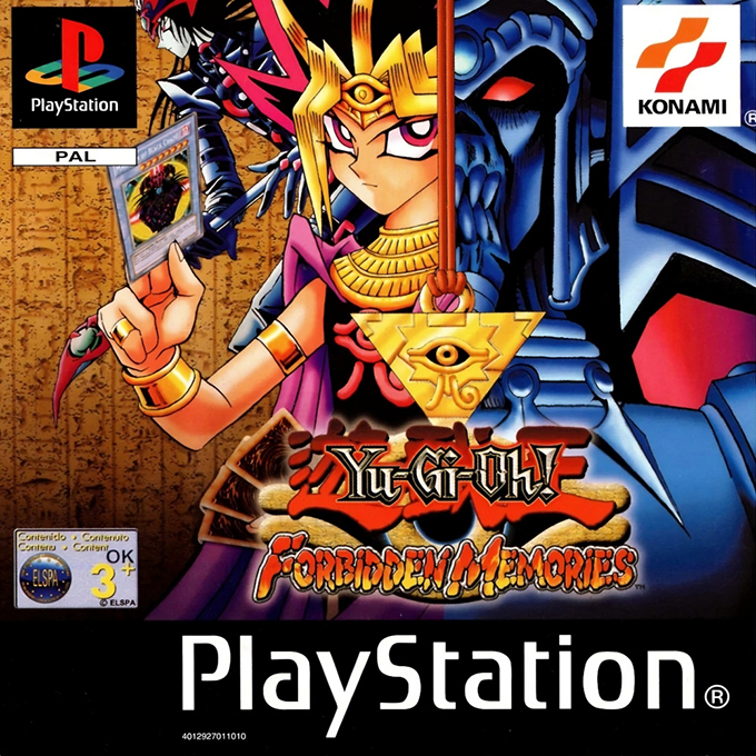 Yu-gi-oh! Forbidden Memories — box-2D (EU)