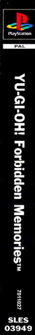 Yu-gi-oh! Forbidden Memories — box-2D-side (DE)