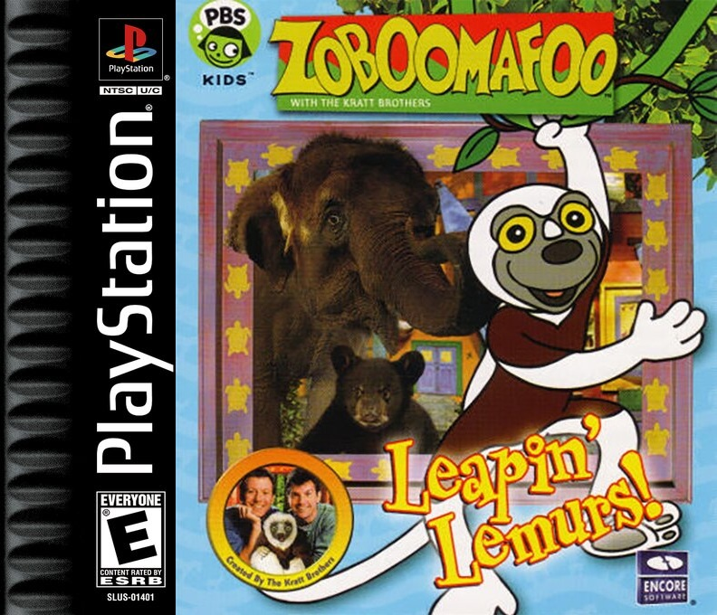 Zoboomafoo - Leapin' Lemurs! box art
