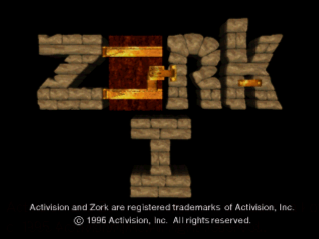 Zork 1 - The Great Underground Empire — sstitle (JP)