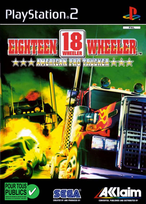 18 Wheeler American Pro Trucker — box-2D (EU)
