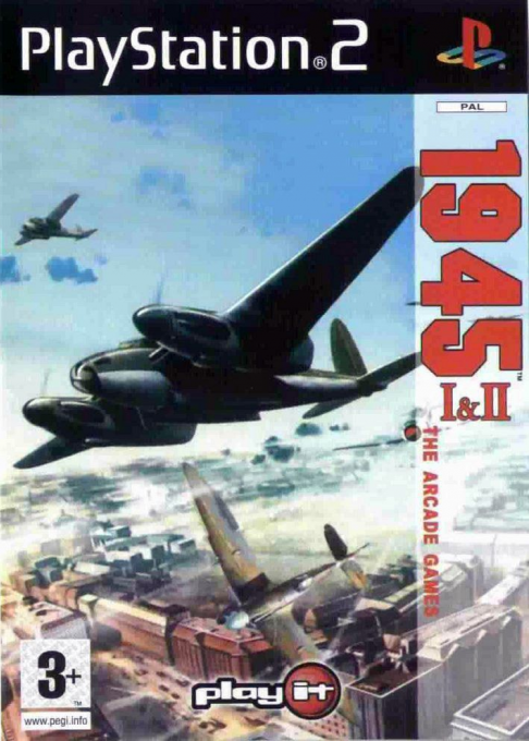 1945 1 And 2 - The Arcade Games — box-2D (SP)