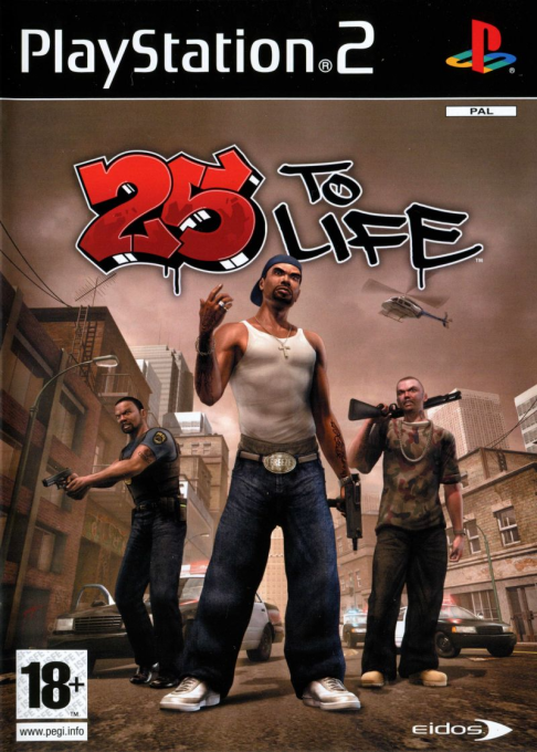 25 To Life — box-2D (EU)