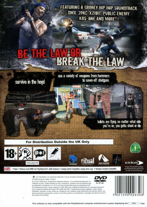 25 To Life — box-2D-back (EU)