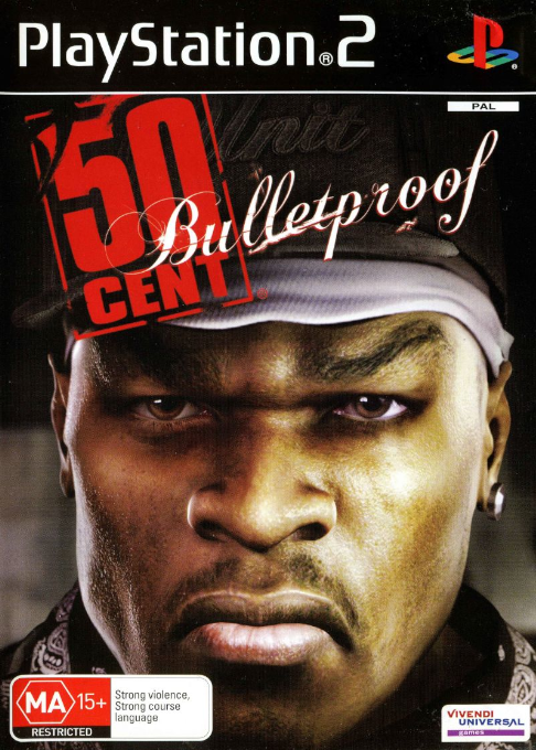 50 Cent - Bulletproof — box-2D (AU)