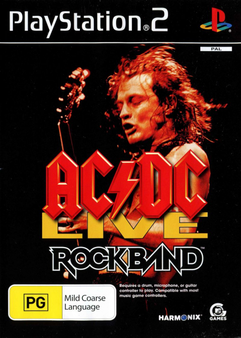 Ac/dc Live - Rock Band Track Pack — box-2D (AU)