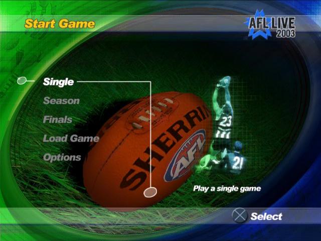AFL Live 2003 — sstitle (AU)