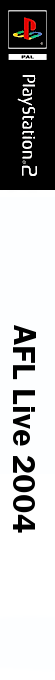 AFL Live 2004 — box-2D-side (DE)