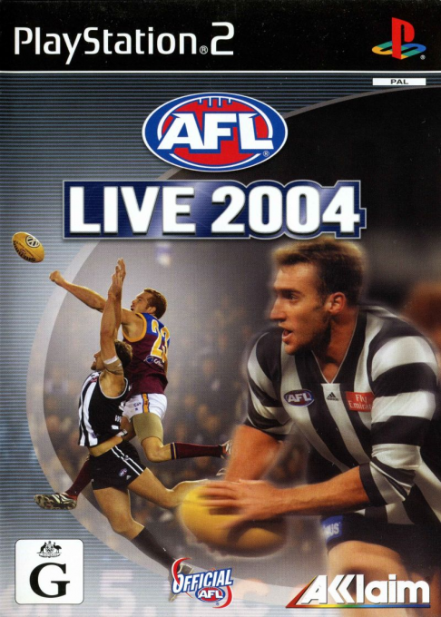 AFL Live 2004 — box-2D (AU)