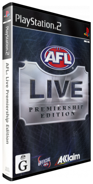 Afl Live Premiership Edition — box-3D (AU)