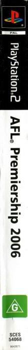 Afl Premiership 2006 — box-2D-side (AU)