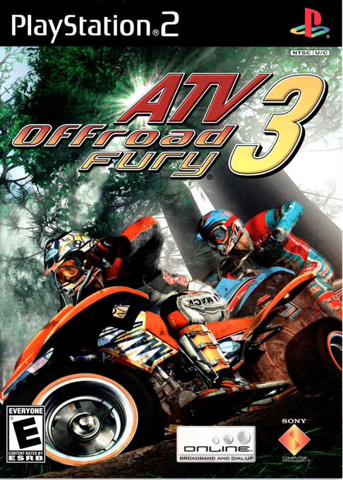 Atv Off Road Fury 3 box art