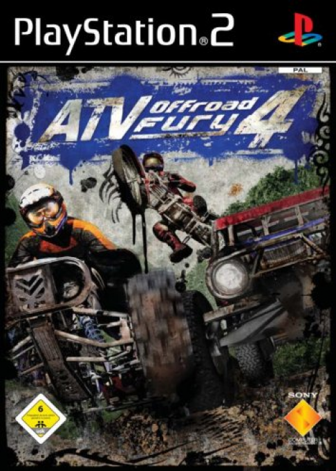 Atv Off Road Fury 4 — box-2D (DE)