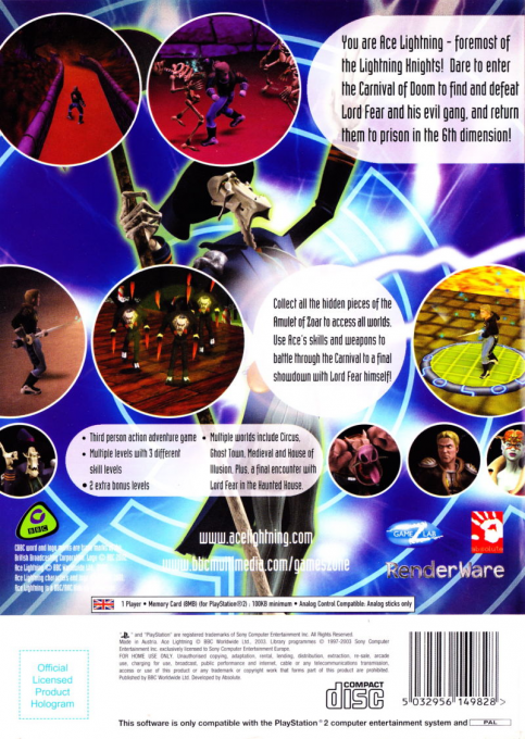 Ace Lightning — box-2D-back (EU)