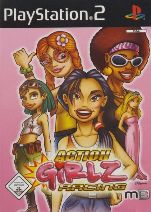 Action Girlz Racing — box-2D (DE)