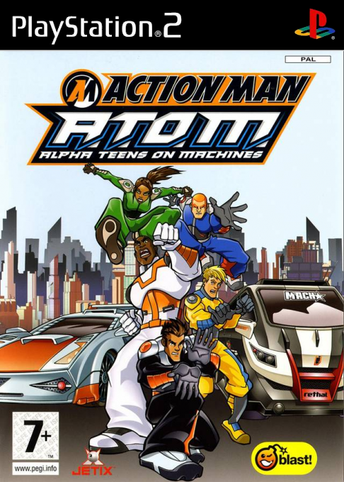 Action Man A.t.o.m. - Alpha Teens On Machines box art