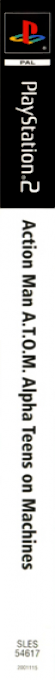 Action Man A.t.o.m. - Alpha Teens On Machines — box-2D-side (EU)