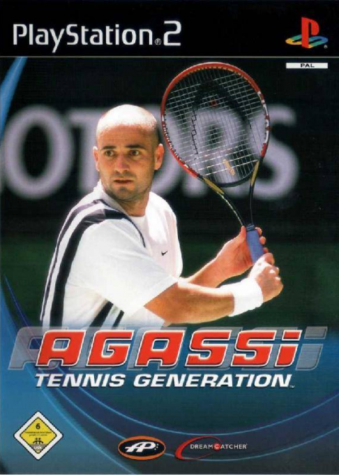 Agassi Tennis Generation — box-2D (DE)