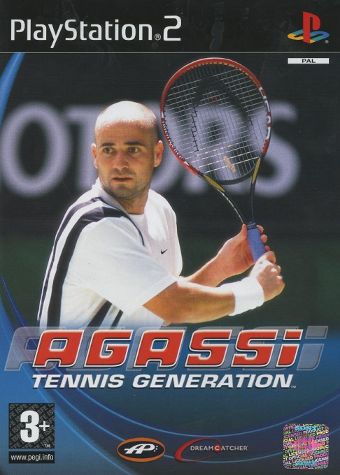 Agassi Tennis Generation — box-2D (EU)