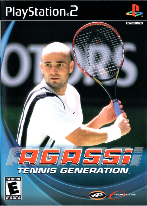 Agassi Tennis Generation box art