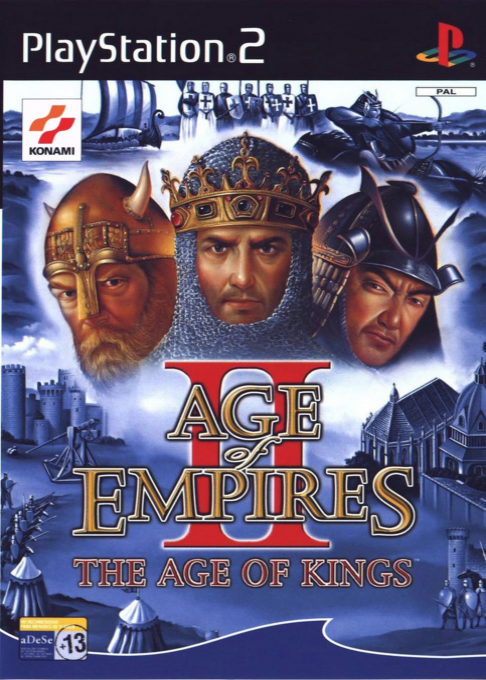 Age Of Empires 2 - The Age Of Kings — box-2D (SP)