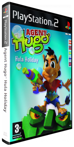 Agent Hugo - Hula Holiday — box-3D (EU)