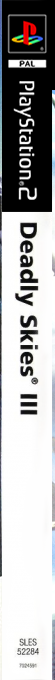Deadly Skies 3 — box-2D-side (FR)