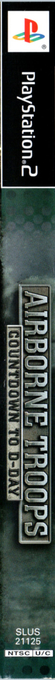 Airborne Troops - Countdown to D-Day — box-2D-side (US)