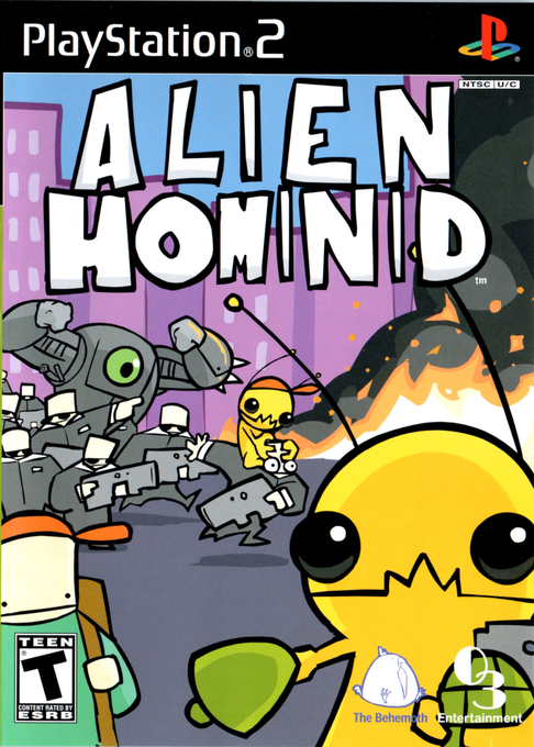 Alien Hominid box art