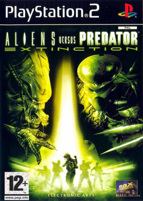 Aliens Versus Predator - Extinction — box-2D (SP)