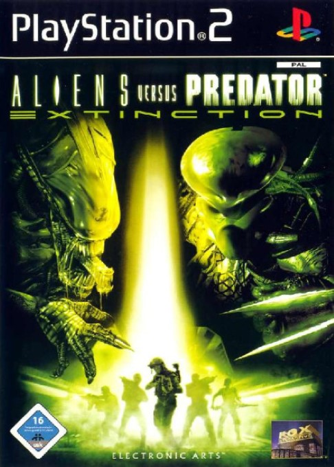 Aliens Versus Predator - Extinction — box-2D (DE)