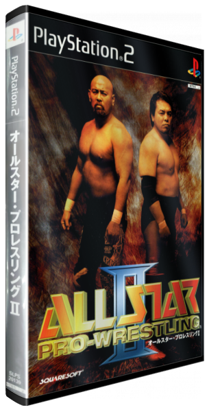All Star Pro-wrestling 2 — box-3D (JP)