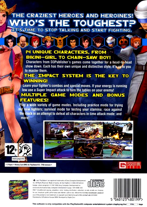 All-star Fighters — box-2D-back (EU)