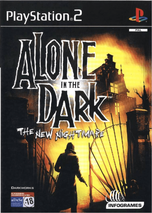 Alone In The Dark - The New Nightmare — box-2D (SP)