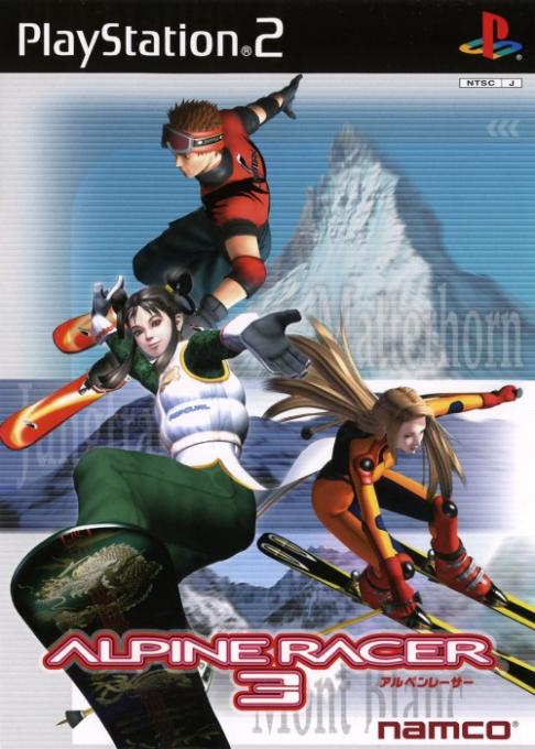 Alpine Racer 3 — box-2D (JP)