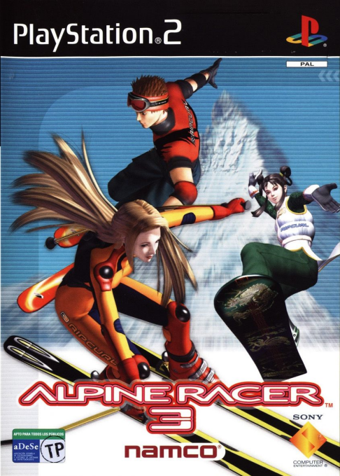 Alpine Racer 3 — box-2D (SP)