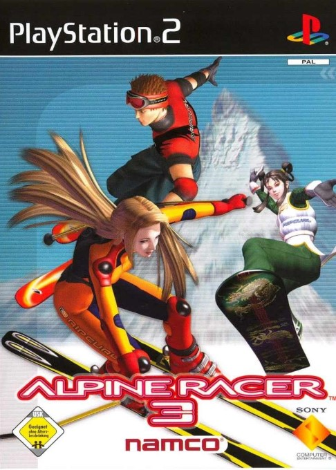 Alpine Racer 3 — box-2D (DE)