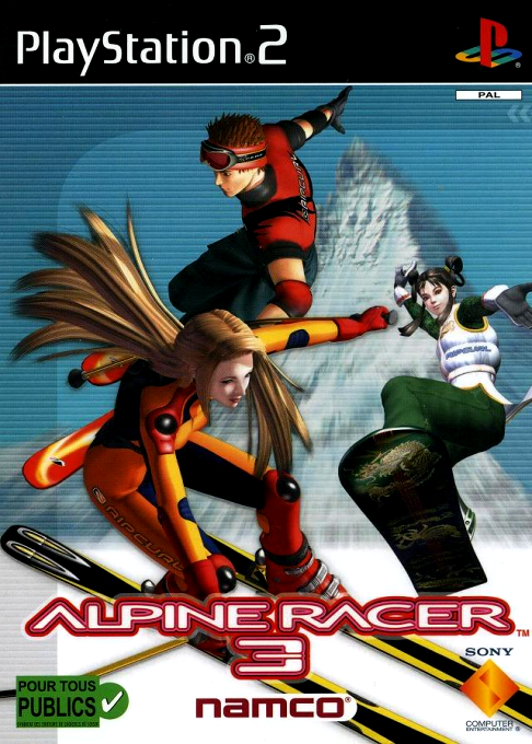 Alpine Racer 3 — box-2D (FR)