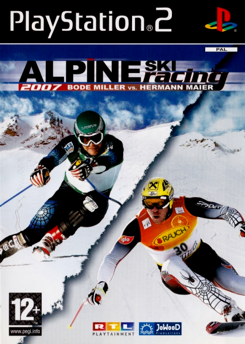 Alpine Ski Racing 2007 - Bode Miller vs. Hermann Maier — box-2D (FR)