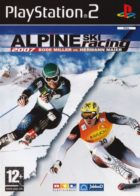 Alpine Ski Racing 2007 - Bode Miller vs. Hermann Maier box art