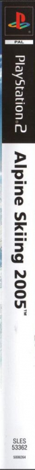 Alpine Skiing 2005 — box-2D-side (SP)