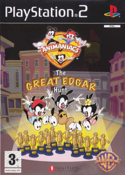 Animaniacs - The Great Edgar Hunt — box-2D (SP)
