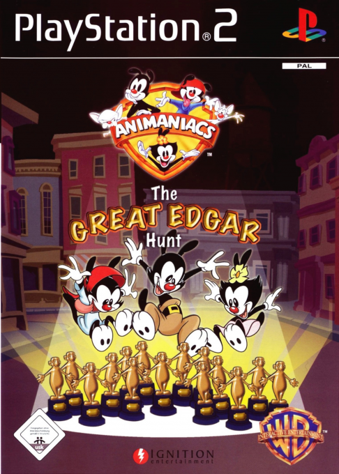 Animaniacs - The Great Edgar Hunt — box-2D (DE)