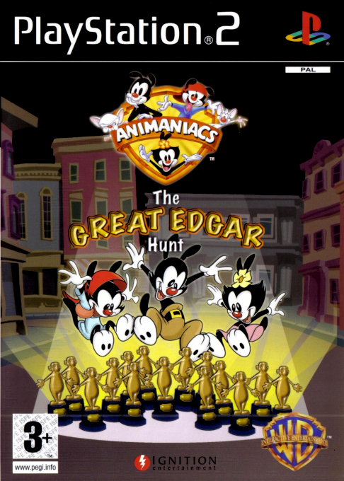 Animaniacs - The Great Edgar Hunt — box-2D (FR)
