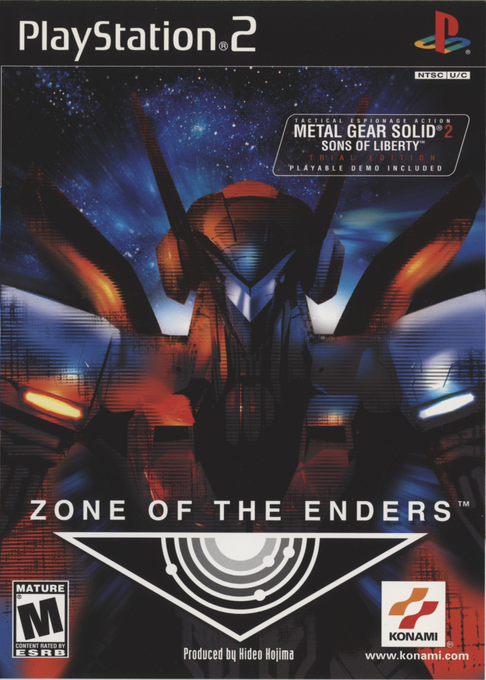 Zone Of The Enders box art