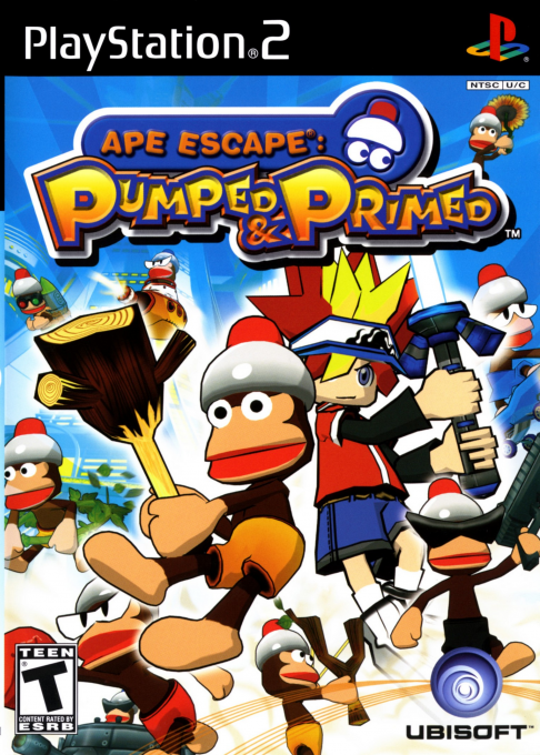 Ape Escape - Pumped And Primed box art
