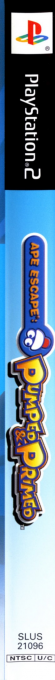 Ape Escape - Pumped And Primed — box-2D-side (US)