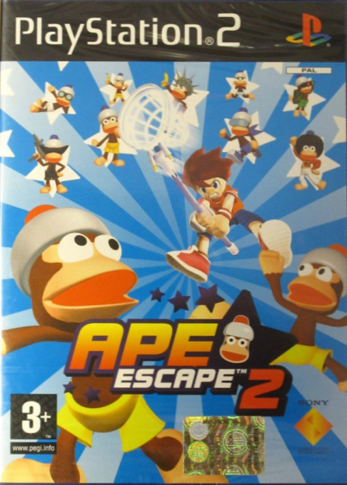 Ape Escape 2 — box-2D (IT)