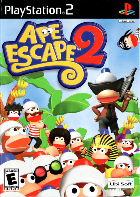 Ape Escape 2 box art