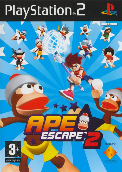 Ape Escape 2 — box-2D (EU)
